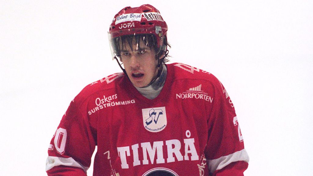 Henrik Zetterberg i Timrås tröja 2000.