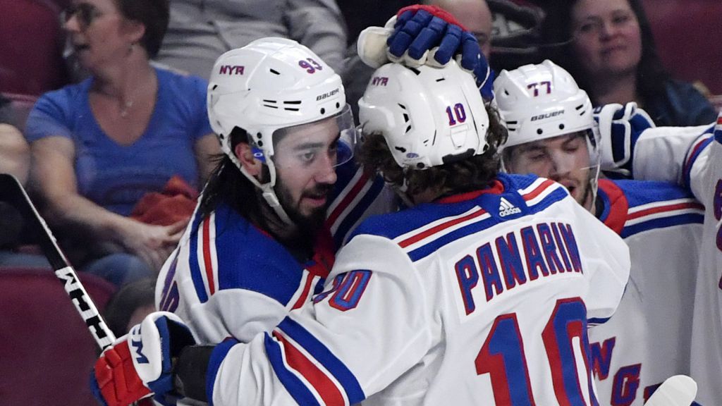 Målskytt för sjätte matchen i rad – då nådde Mika Zibanejad 30 mål