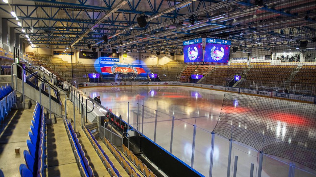 Be-Ge Hockey Center är SHL:s minsta arena.