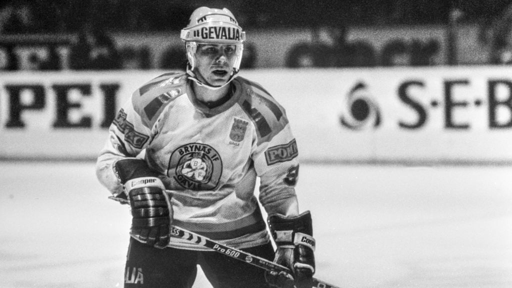 Mats Näslund i SM-finalen 1980.