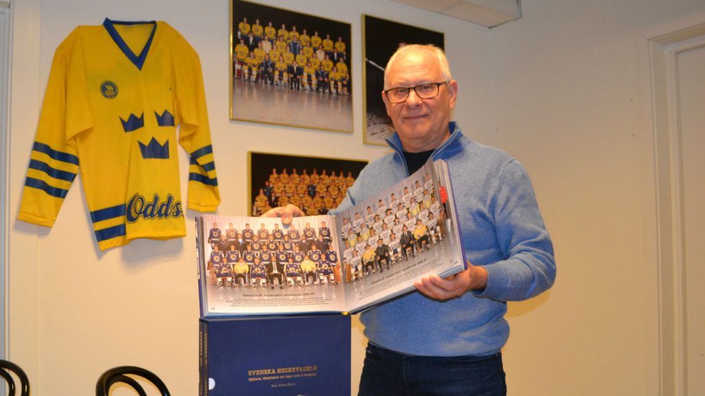 Stig Kenne med boken