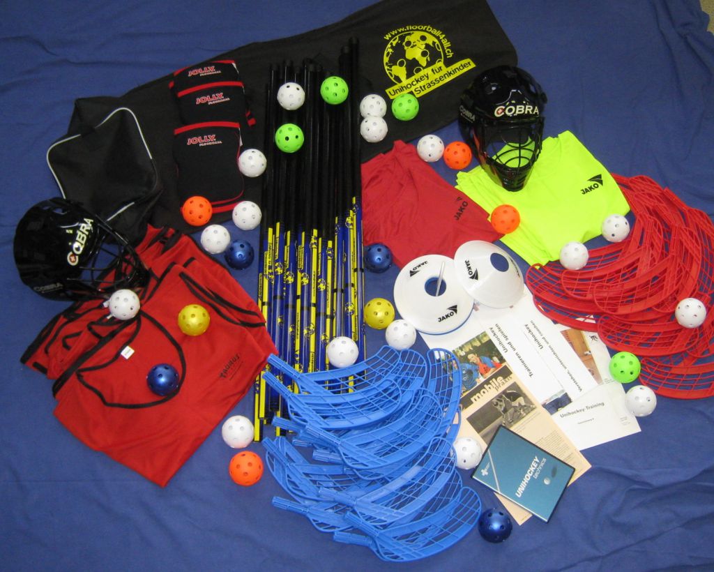 Floorball4all's basupsättning.