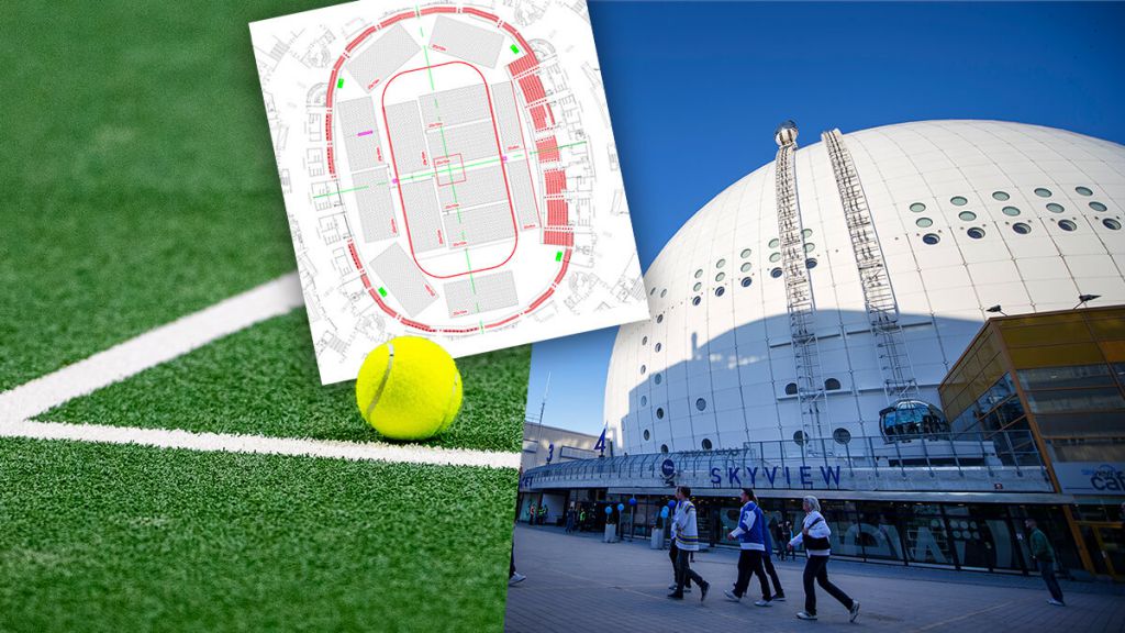 Globen omvandlas till padelhall - Padeldirekt
